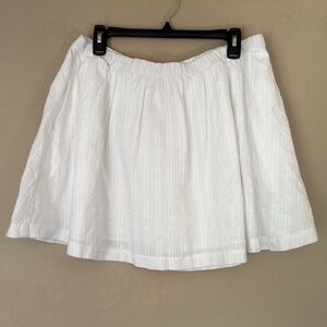 American Eagle, XL, white mini skirt
